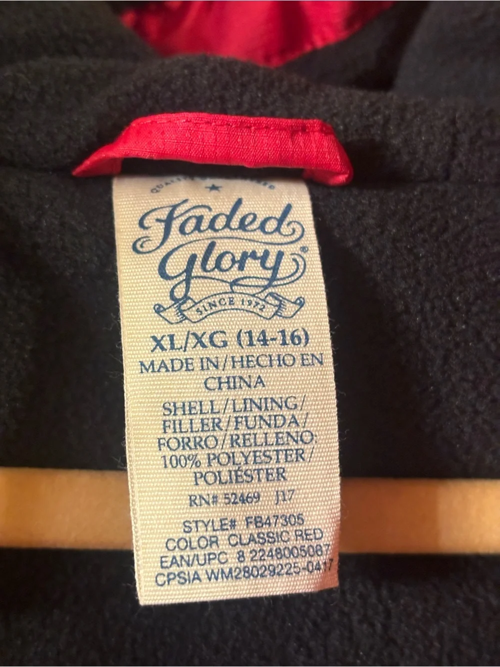 Faded Glory Coat